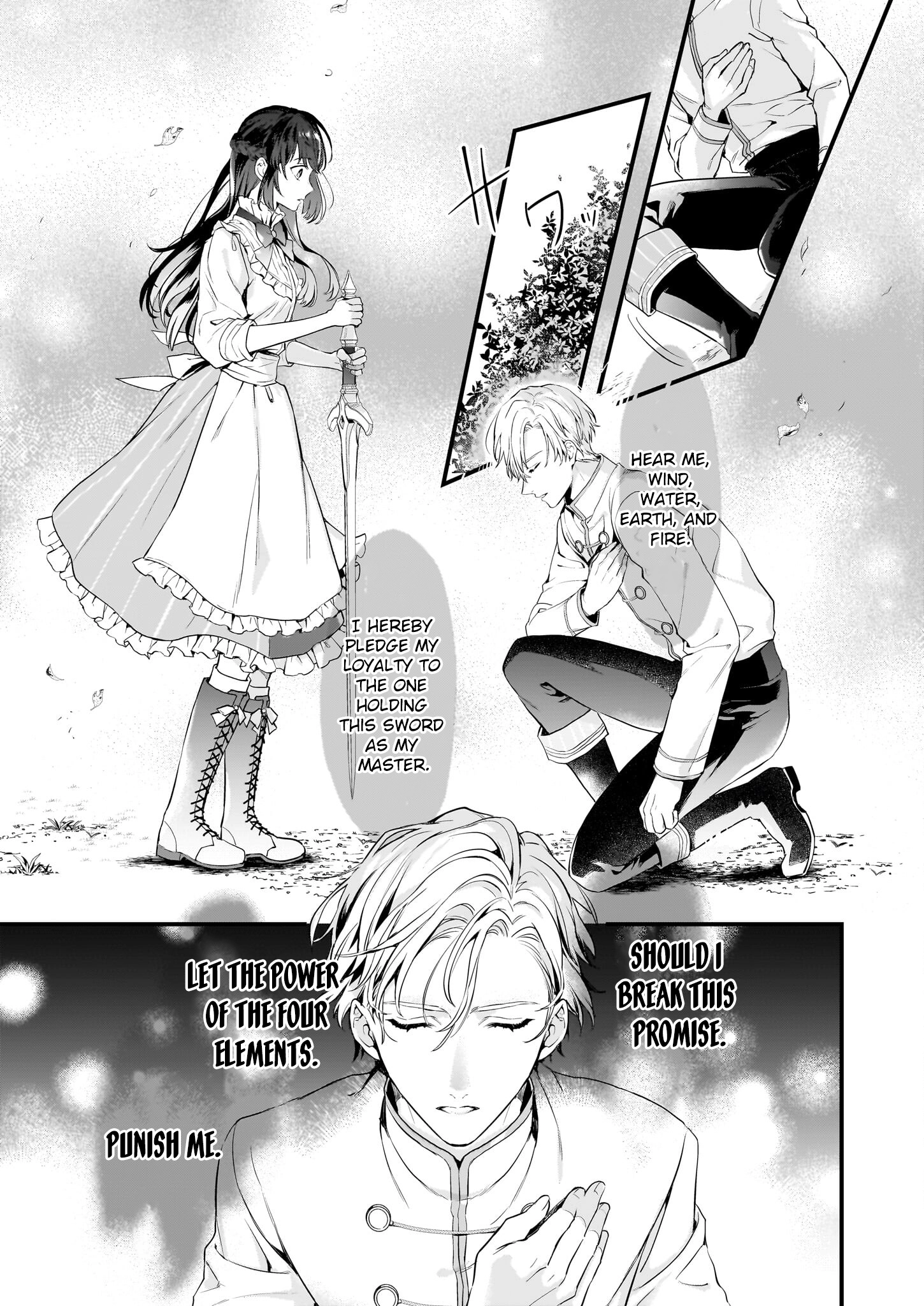 The Exiled Former Lady Loved by a Prince She Found in the Forest, Awakening as a Saint. Chapter 4 Page 23